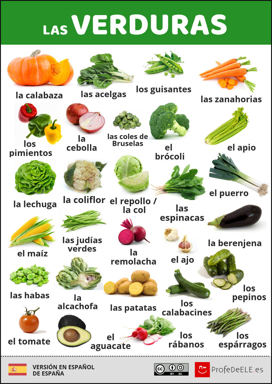 Las mejores verduras